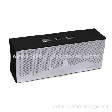 High-quality Stereo Bluetooth Speaker with NFC and Microphone Functions, 40mm Dual-speaker